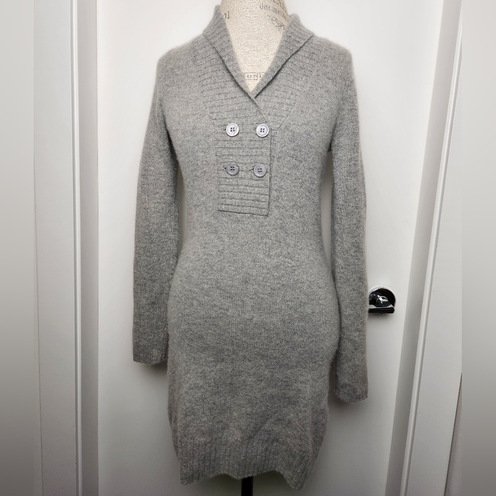 Vintage cashmere sweater dress